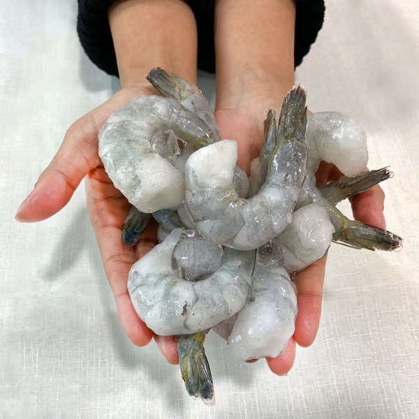 씨푸드몰 대왕새우 껍질없는 냉동 흰다리 새우 캠핑용 왕새우 900g, 21-25 왕새우 1개, 900g