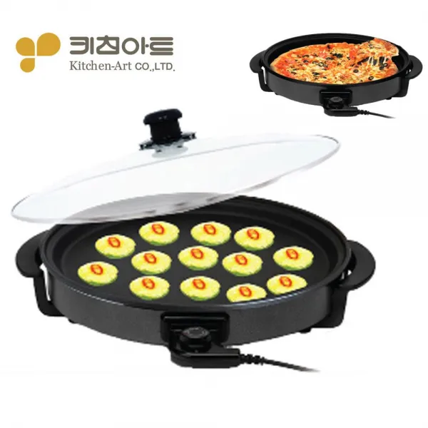 키친아트 BW5A8CE2K 잇츠 40cm 피자 전 기그릴 팬 후라이 명절 bc-03577, 본상품선택