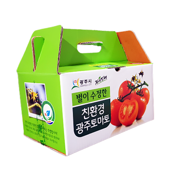 자연채 벌이 수정한 친환경 무농약 경기도 광주 퇴촌 토마토 4kg 농장 직거래 직배송, 4kg