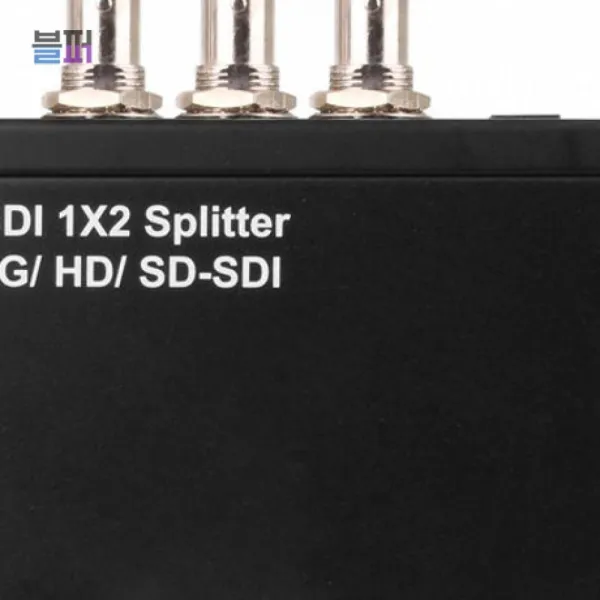 CCTV영상신호 분배기 HD-SDI 1대2분배기 SDI 3GSDI 이지넷 1대2 3G, 단일상품