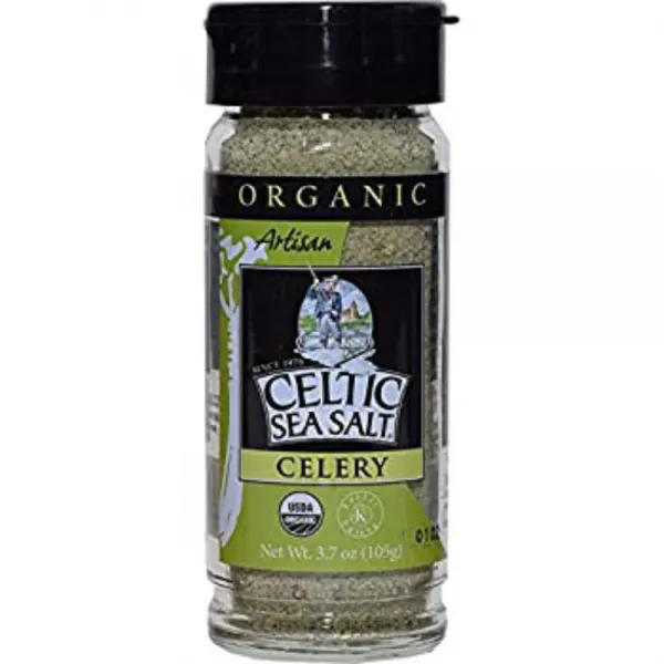 구르메 켈틱 시 솔트 오가닉 셀러리 시소니드 솔트 블렌드 ??classic 셀러리 솔트 애즈 볼드 허브 플레이버 To A 버라이어티 Of 디셰스 핸드 크래프트 앤드 오가닉 3.7 온세스 1