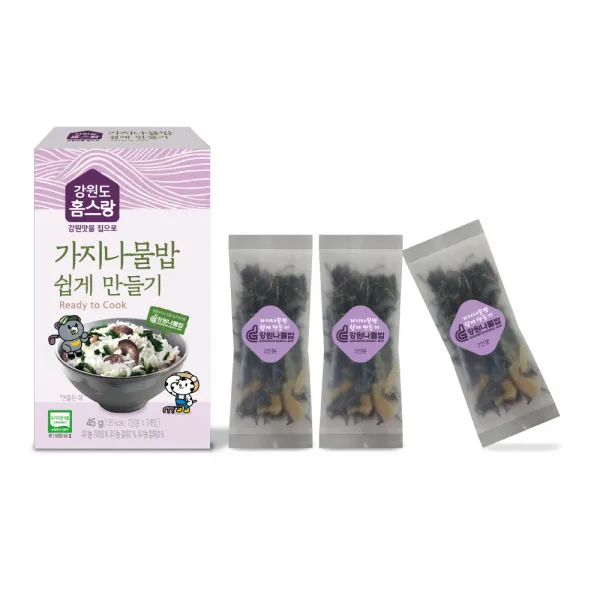 홈스랑 가지나물밥쉽게만들기 45g(15g 3입)