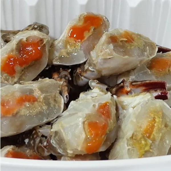 장안씨푸드 급냉 손질 절단암꽃게 1개 1kg