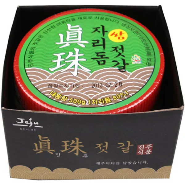 [삼다몰] 제주 진주식품 자리돔쌈젓(500g) 2개, 상세 설명 참조