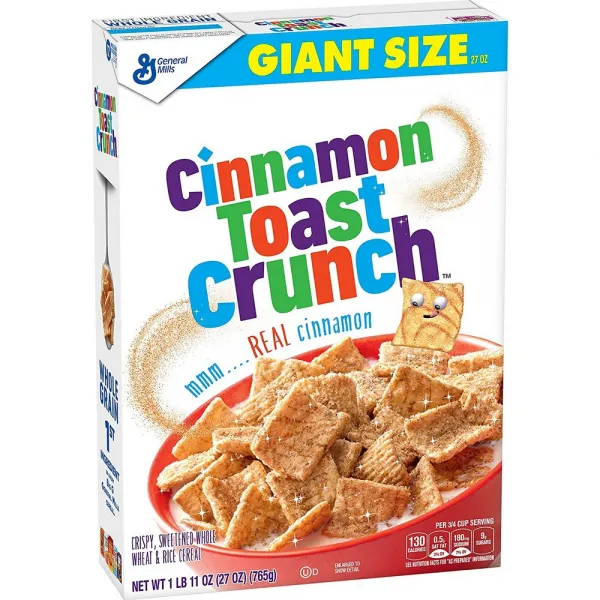 [미국직구]General Mills Cereal 계피 토스트 는 27oz (8팩) 곡물 쌀 곡물 했습니다, 선택, 상세설명참조