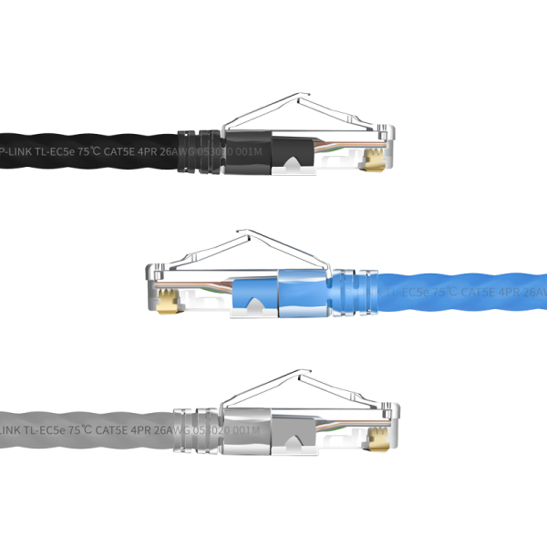 규성 랜작업용자재 Cat5e 초오류 Rj45 인터페이스 완제품 무산소동 네트워크 라인 비차폐 인터넷 도발 타바스블루 （5메터 ）