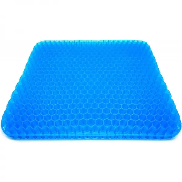 일본배송 큰 사이즈 46X43cm무중력 쿠션 방석 젤 시트 쿠션 고 반발 쿠션 겔 쿠션 의자용 차용 편안 발군, 단일옵션
