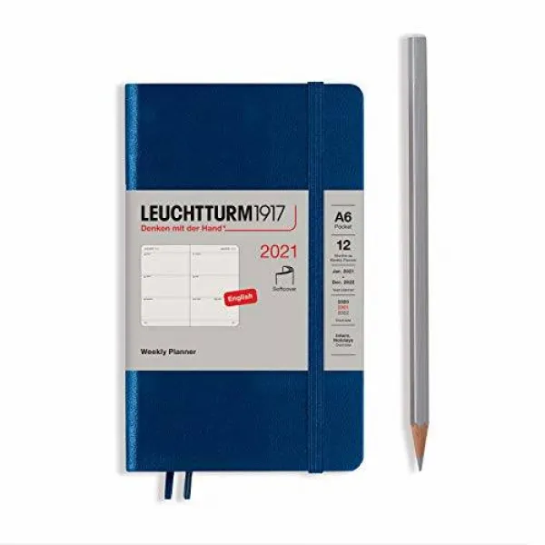 Leuchtturm1917 Weekly Planner Softcover Pocket 2021 English/240342