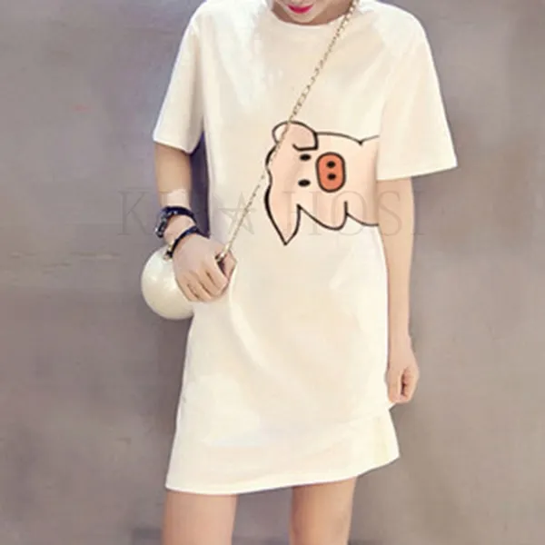 kirahosi 해랑 6 여성 빅사이즈 롱티셔츠 면티셔츠 해외여행 420 + 스마트스트랩 증정 CNl6hec