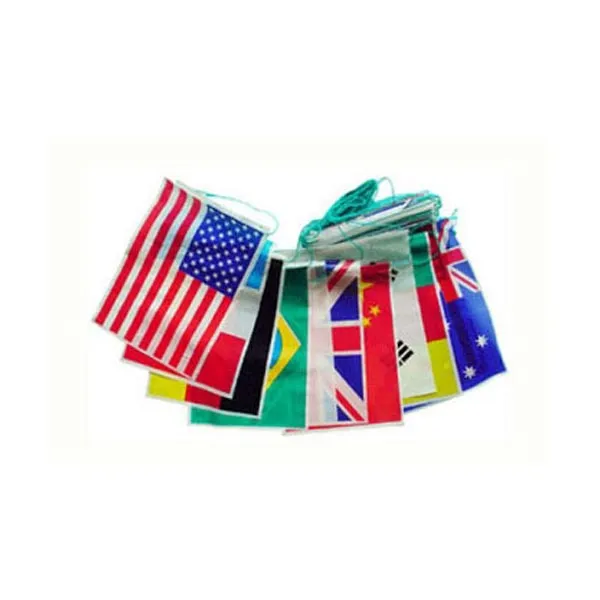 288 바이폴라 / 비닐 만국기 48장 5입 세계국기 미니깃발 태극기 국기/깃발/깃봉 단일 수량