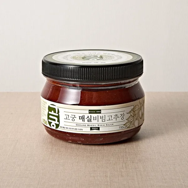 고궁 매실비빔고추장 350g 비빔밥의 핵심은 고추장! 요리를 감칠나게 만능비법소스