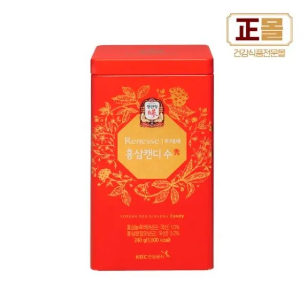 (본사출고) 정관장 레네세 홍삼캔디수 240g, 홍삼캔디수240g, 단일상품