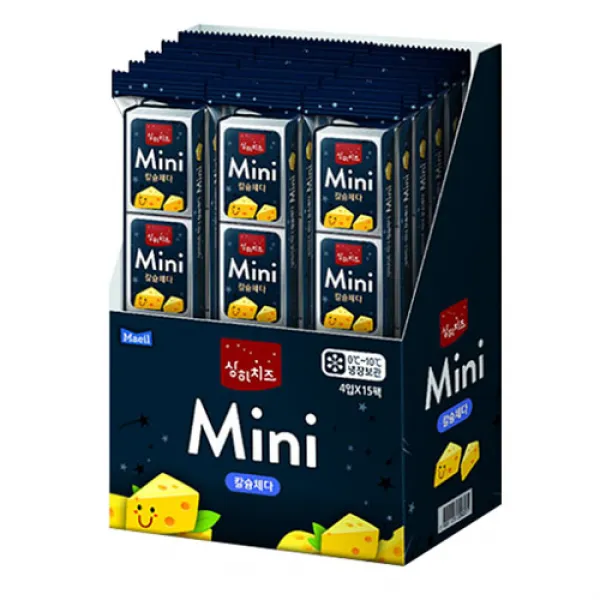 매일유업 상하치즈 미니치즈 12g x 60개/냉장무료배송, 60개, 칼슘체다
