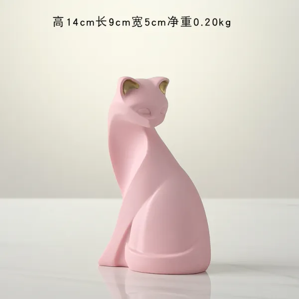 선샤인 그라프 트 신 타액 분비 고양이 북유럽 스타일 인테리어 소품 장식소품, X21002 매혹적인 고양이