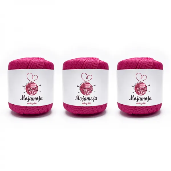 MOJAMOJA 색채가 풍부하다 뜨개실 3PC, 07