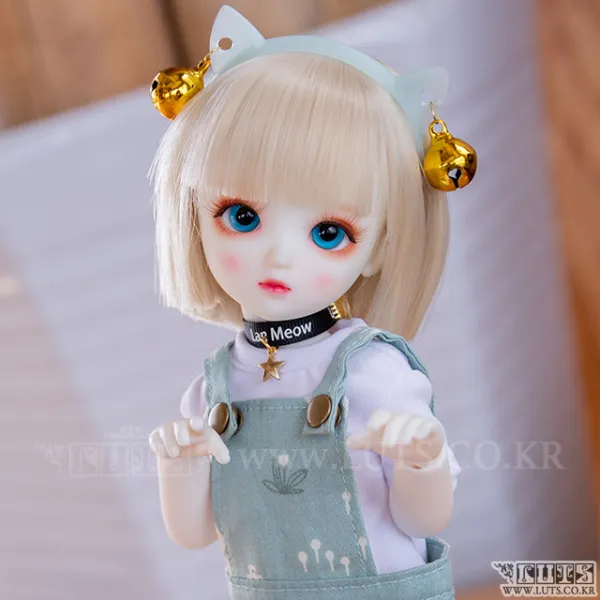 구체관절인형의상 26cm Usd 헬로 리틀 캣 멜빵바지 Hst2005lmmn