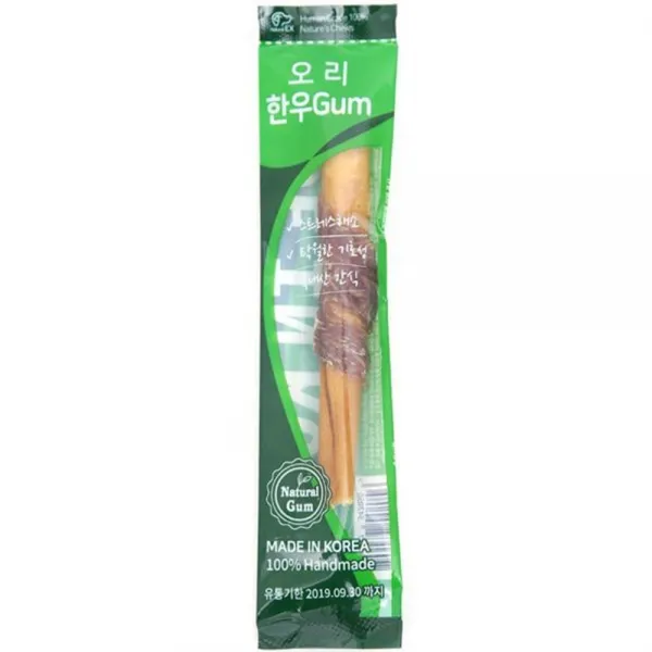 천연 한우 애견껌 닭가슴살(1P)x5 본능충족 펫용품 위생적 꿀맛, 1개