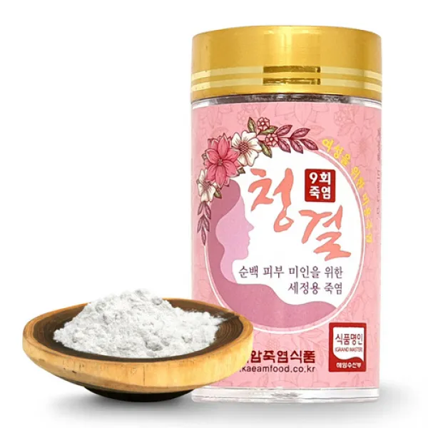 개암죽염 9회 청결 죽염 50g 1개