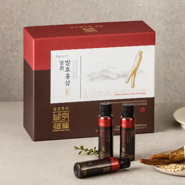 면역력 강화 한국 야쿠르트 발효 발휘홍삼 K