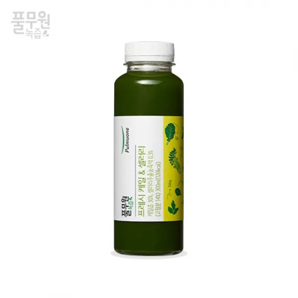[풀무원]프레시녹즙 케일&셀러리 300ml x 7병/건강 즙 과일 주스