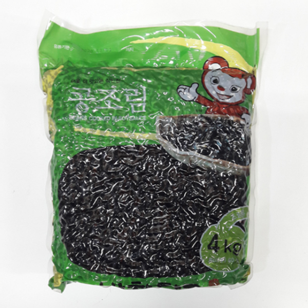 반찬단지 콩조림 4Kg 식당용콩자반 업소용밑반찬 간편식 급식 어린이집반찬, 1개