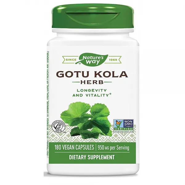 Nature's Way Gotu Kola 네이처스 웨이 고투 콜라 475mg 180캡슐, 1개