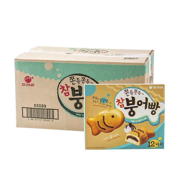 참붕어빵 348g 8입/찹쌀떡 초코 쉬폰케이크, 단일상품