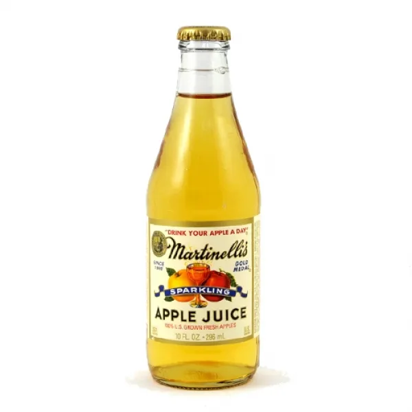 마르티넬리 골드메달 스파클링 애플주스, 296ml, 24개입