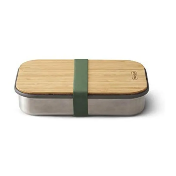 Black amp; Dlum Bam by Black amp; Blum Sandwich Box 올리브 녹 방지 스테인리스 스틸 PROD12790000604, 상세 설명 참조0, 단색