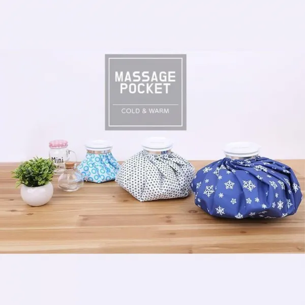 쏭쏭이 샘방지 얼음 냉온 찜질 주머니2P 12인치 여름훈련 얼음주머니, 1개 스카이써클