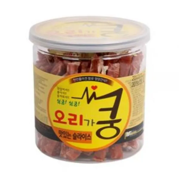 글로비스샵_오리쿵 (맛있는슬라이스)X6개+globis픞, ★이상품만족해요!!, ★이상품만족해요!!