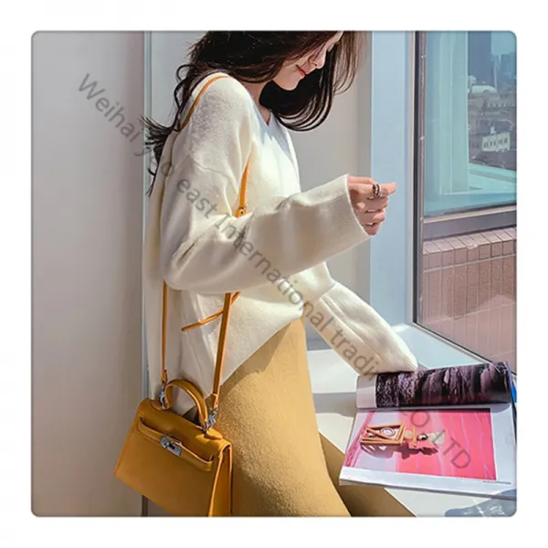 XN스웨터 여성 느슨한 스웨터 탑BR3031+물컵 증정