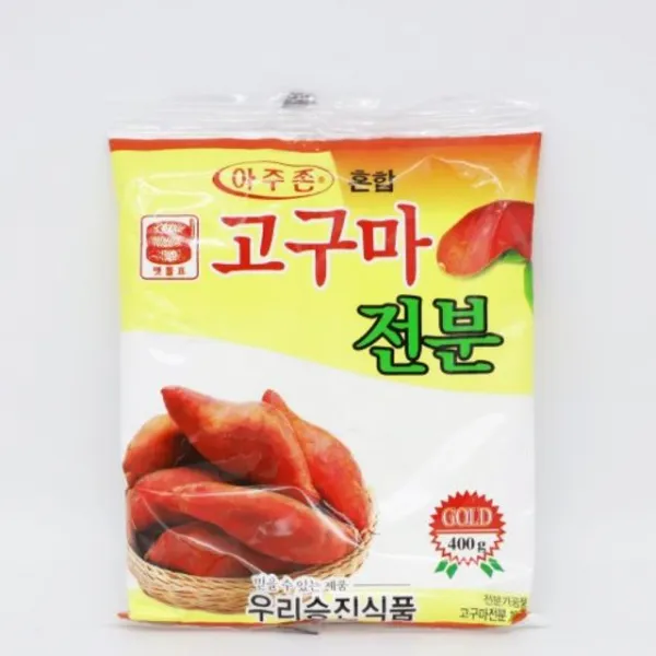 고구마전분400g 고씨네농장 고구마분말 전분가루 ;Pt.13dy1901+#G 루식 Tb_C7pC7T, 고구마전분 (400g)