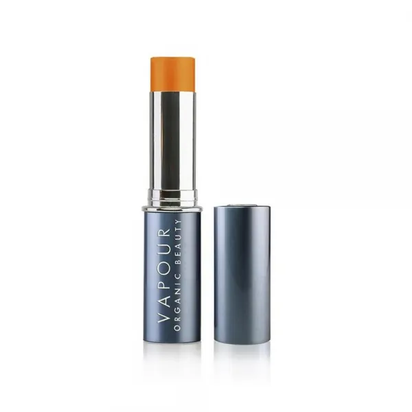증기 유기농 뷰티 아우라 다용도 얼룩 갈구불구한 산호 0.24 온스 Vapour Organic Beauty Aura MultiUse Stain CraveBurnished Coral Ounce, 단일상품