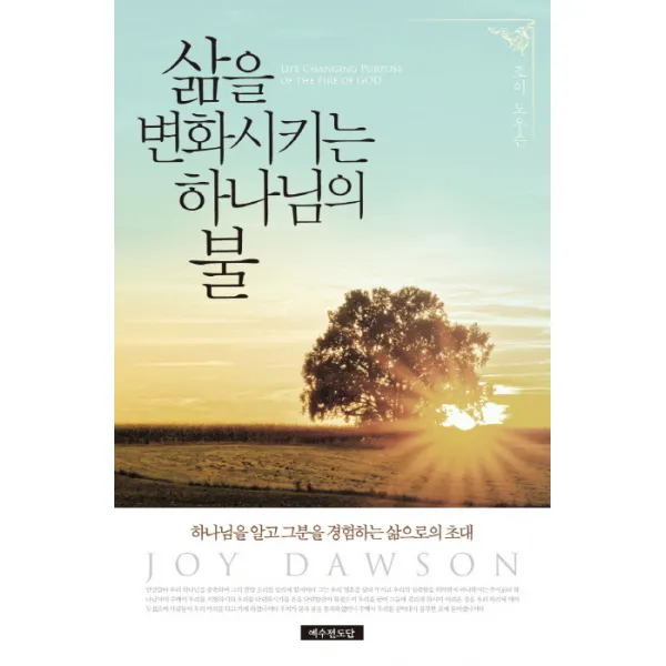 삶을 변화시키는 하나님의 불:하나님을 알고 그분을 경험하는 삶으로의 초대, 예수전도단