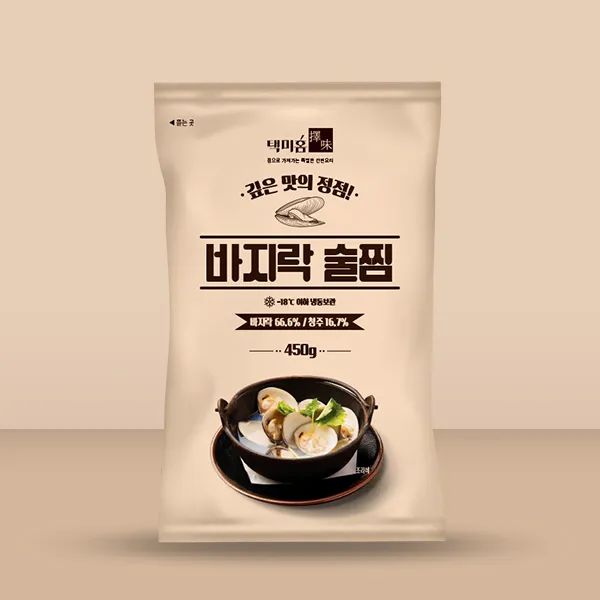 고래미 바지락술찜 450g, 1개