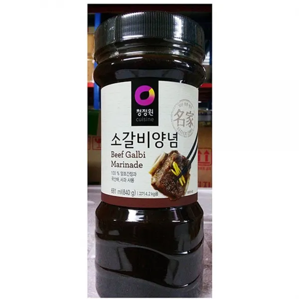 양념 소갈비 대상 840g X12개 업소용 고기 액상 소스 Tc E4 5731ea 1