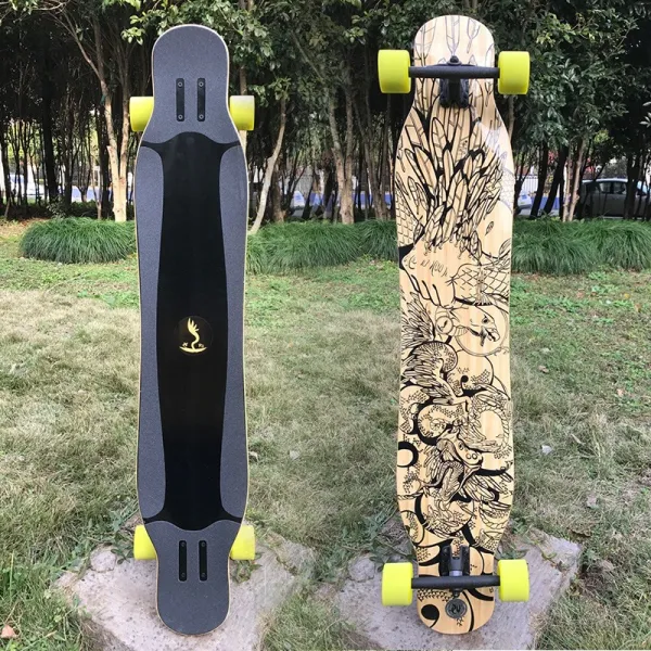 스케이트보드 긴판 초보자 남녀 스트릿 dancing판평화 도로 판, T03-ra6+조합수입 b교분 구륜 굳다