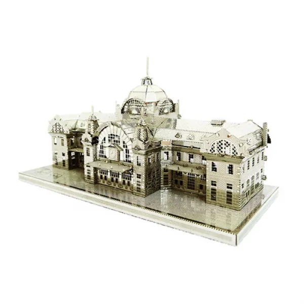 METAL WORKS Z-MODEL METAL IN KOREA 3D 메탈 퍼즐모음, 1개, (MK실버)서울역
