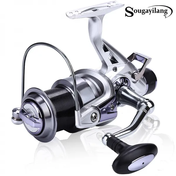 Sougayilang Km 50 60 민물 어업을위한 잉어 어업 권선 장치5.2 1 기어비 은 60