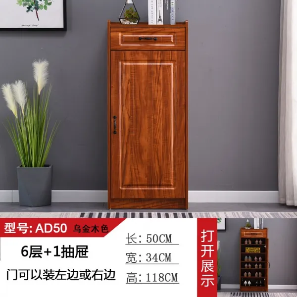 소형 신발장에 들어갈 때 현대식 문간장 가정용 문간 공간을 절약할 수 있는 단문 미니-180935, 옵션17