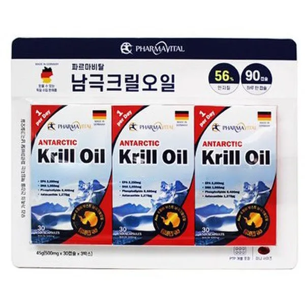 파르마비탈 남극크릴오일 90캡슐 45g