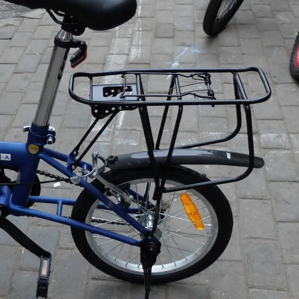 클릭커머스1 14 26 뒷짐걸이 산악용자전거 테일 짐받이 폴딩 카트 옷걸이 행거 16 20 통용 블랙