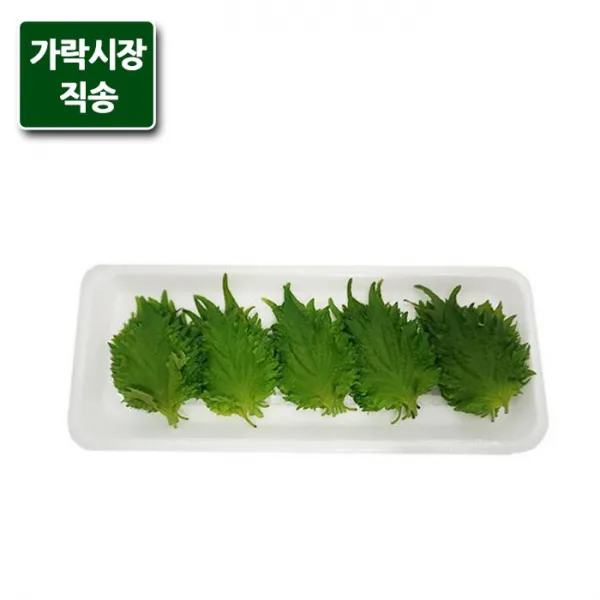 가락시장직송 시소 1팩 약 30장 단품