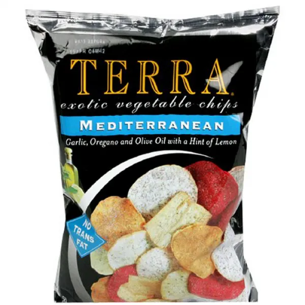 Terra Mediterranean Exotic Vegetable Chips 6.8 Ounce Bags Pack Of 12 Terra Mediterranean 이국적인 야채 1