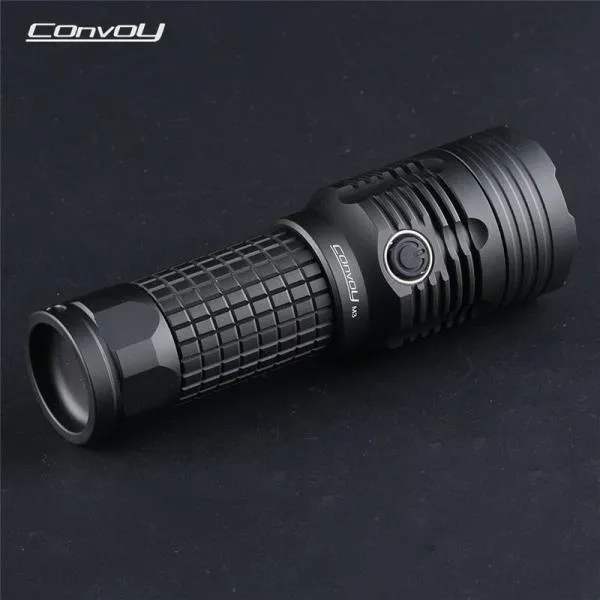 호송 M3 XHP70.2 4300LM 높은 루멘 휴대용 손전등 내장 온도 보호 강력한 손전등 미니 토치 LED 토치, 01 3000K_05 러시아