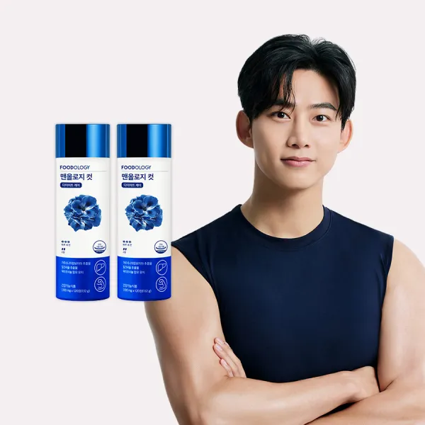 [푸드올로지] 맨올로지컷 다이어트 보조제, 2병, 120정