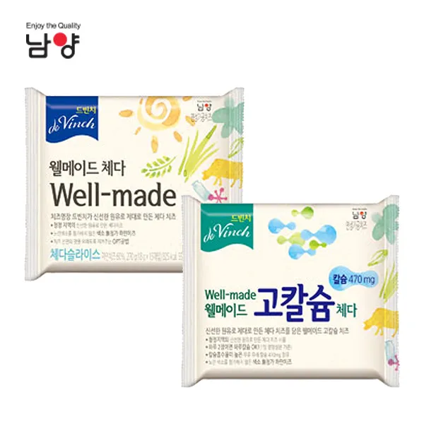 남양 드빈치 웰메이드 체다 270gX1 유통임박특가(2020-05-26)까지, 1개, 270g