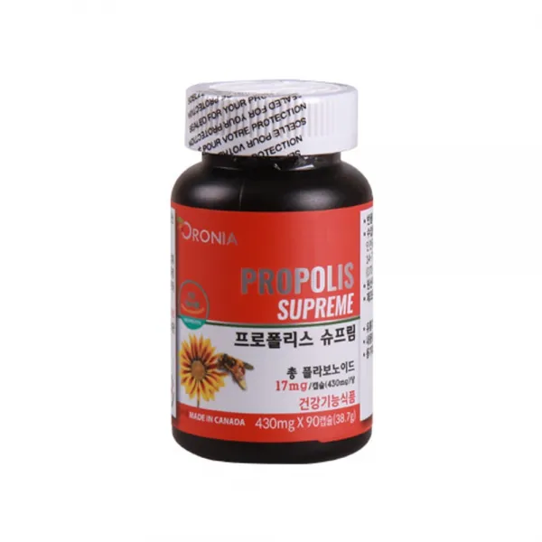 수용성 프로폴리스 천연항생제 살균제 비프로폴리스 플라보노이드 캡슐 영양제 캐나다산 1개 38700mg