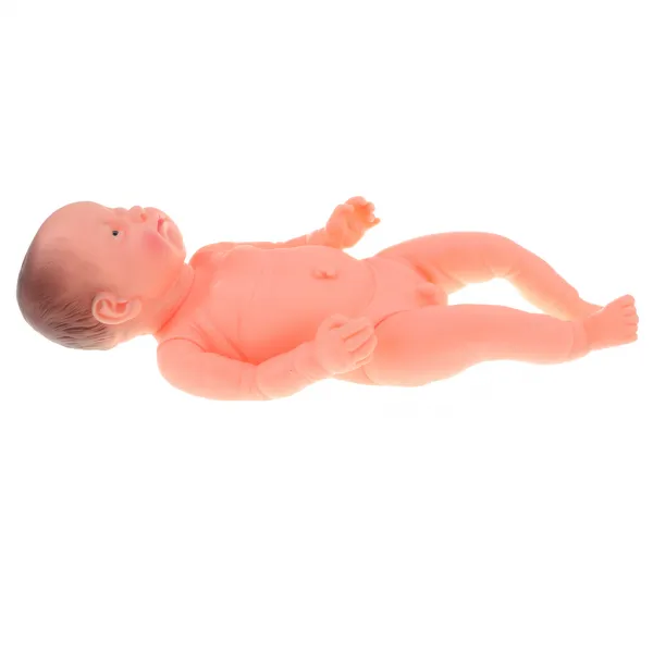 JC 비닐 아기 소년 인형 유아 바디 마네킹 해부학 적으로 베이비 시터 교육, 1cm